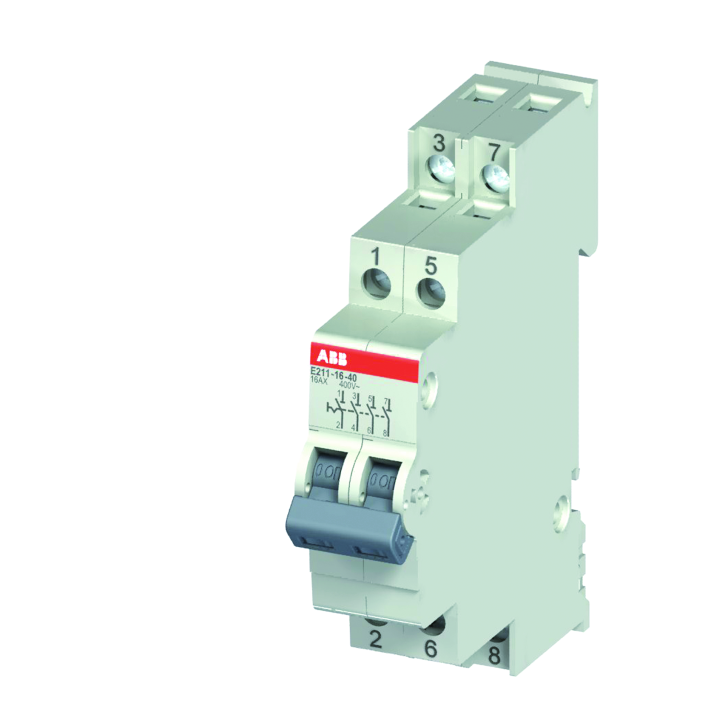 ABB E210 DIN-rejka 3-polyusnyj