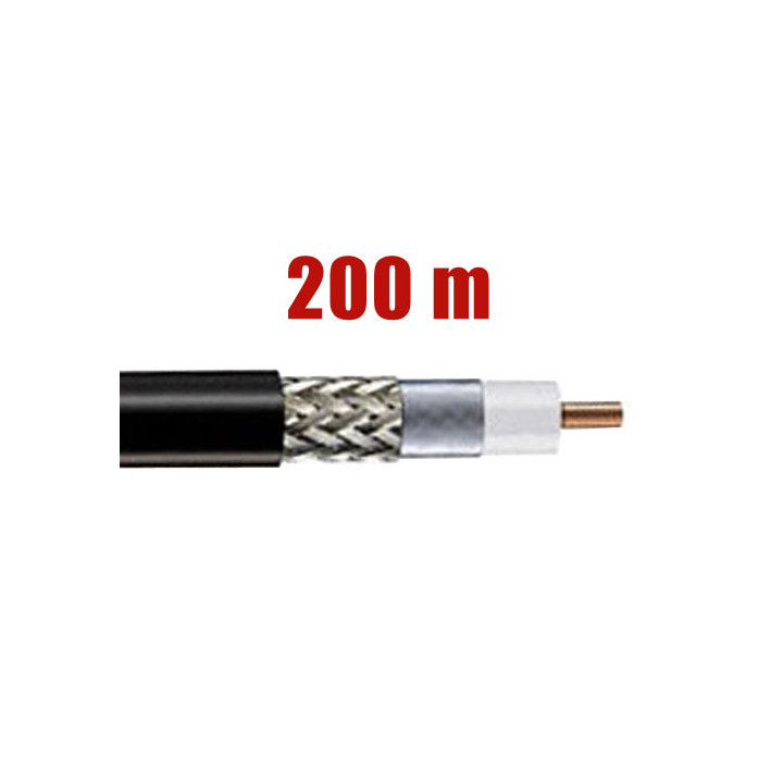 Коаксиальный кабель RSC240, коробка 200 м