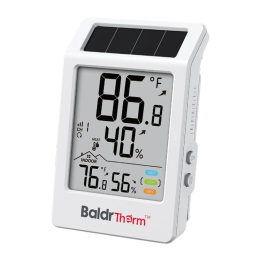BALDRTHERM B0707 ar saules enerģiju darbināms termohigrometrs
