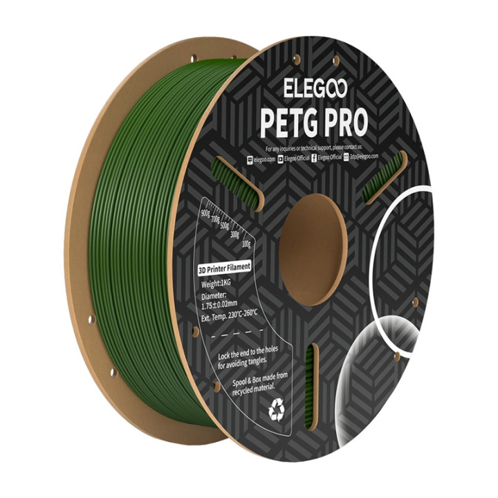 Нить ELEGOO PETG Pro (оливково-зеленый)