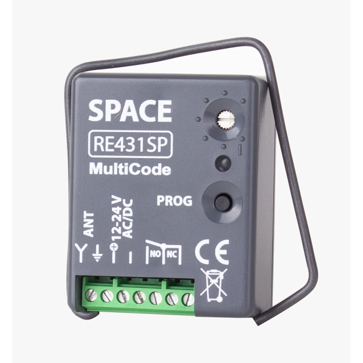CAME RE431SP MultiCode - universāls radio uztvērējs CAME SPACE tālvadības pultīm