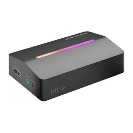 Fifine V3, HDMI uz USB-A uztveršanas karte (melna)