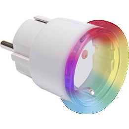 Shelly Wave Plug S Baltā viedā kontaktligzda – Zigbee, enerģijas uzraudzība, 16A, Schuko (Type F)