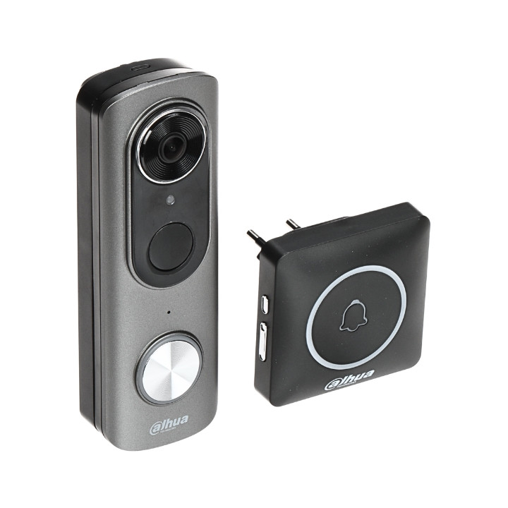 BELAIDIS VARPAS SU KAMERA + BELAIDIS GONGAS VDKB01-BB Wi-Fi 6, 4 Mpx DAHUA
