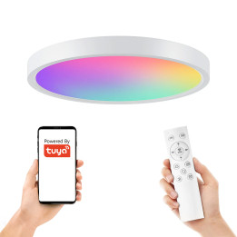 Smart LED griestu lampa 30W+10W RGB+CCT WiFi TUYA
