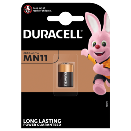 Duracell MN11 11A E11A GP-11A GP11A L1016 6V Alkaline Battery Key FOB drošības tālvadības pults