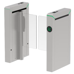ZKTECO ZK-TS-MARS-S100-SS-900 Поворотный турникет с RFID-считывателем, двусторонний проход, корпус из нержавеющей стали
