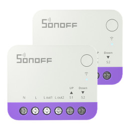 Sonoff MINI-RBS WiFi viedais mini rullo slēģu slēdzis (2 gab.)