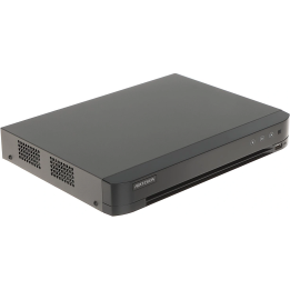 Hikvision iDS-7208HQHI-M1/XT 8 kanālu 1080p H.265 AcuSense DVR ar divvirzienu audio