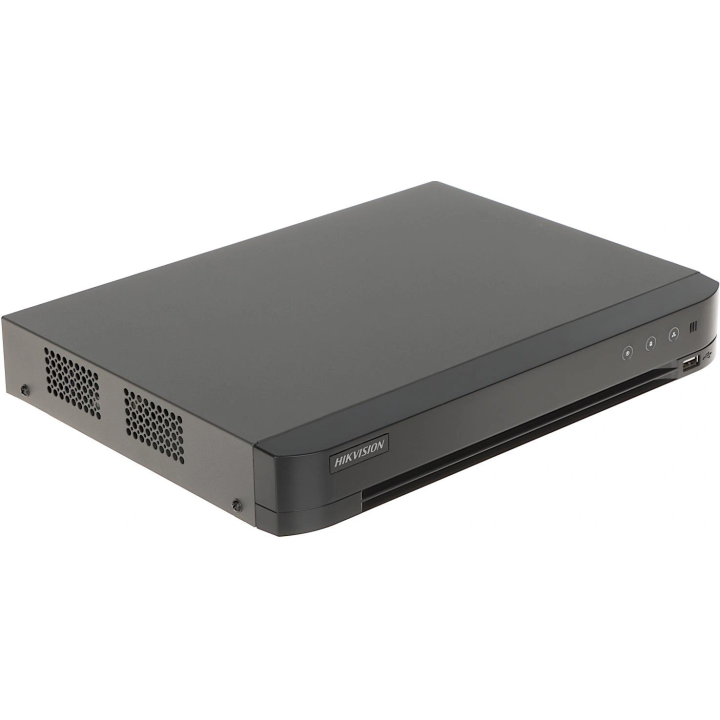 Hikvision iDS-7208HQHI-M1/XT 8 kanālu 1080p H.265 AcuSense DVR ar divvirzienu audio