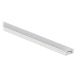 LED lentes profils ar vāku PR-LED/SW/2M 2m Pretrūsas Balts