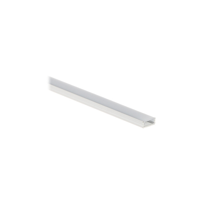 LED lentes profils ar vāku PR-LED/SW/2M 2m Pretrūsas Balts