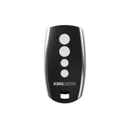 KING STYLO4K 4 kanālu tālvadības pults ar dinamiski mainīgu kodu 433,92 MHz melna