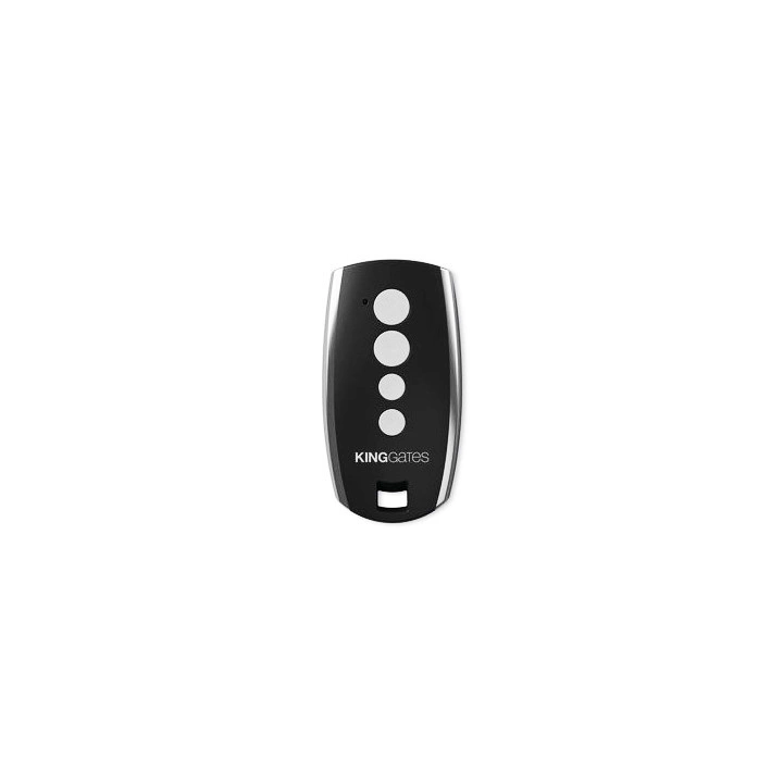 KING STYLO4K 4 kanālu tālvadības pults ar dinamiski mainīgu kodu 433,92 MHz melna