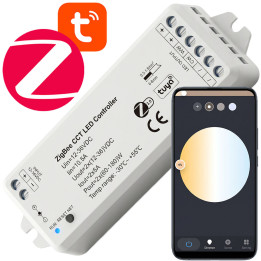 Kontroler LED CCT 2CH*5A LED Seria SD ZigBee TUYA