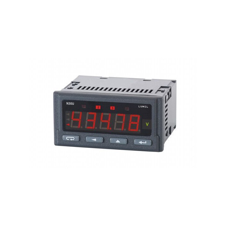 Lumel Programmējams digitālais temperatūras, pretestības un standarta signālu mērītājs N30U