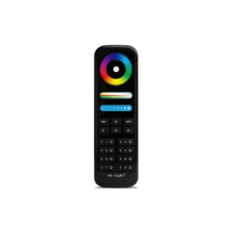 Tālvadības pults RGB+CCT 8-zonu, melns 2xAAA FUT089B