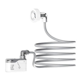 Flextail Max Shower pārnēsājama duša ar futrāli (balts)