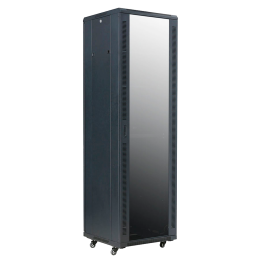 MARCA BLANCA RACK-42UFN 42U 19" brīvi stāvošs tīkla skapis ar rūdīta stikla durvīm