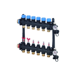 Kolektors ar plūsmas mērītāju FM 13XG3/4 EURO Uponor Vario M