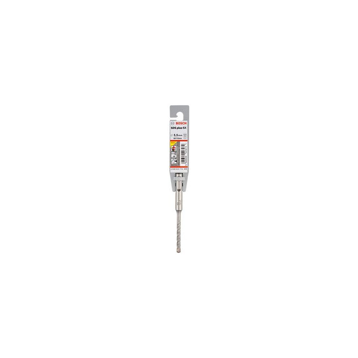 BOSCH SDS-plus-5X 5.5x50x110 mm Triecienurbis betonam