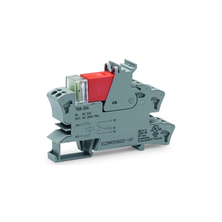Реле переключения LED 24VAC 2NO/2NC | WAGO