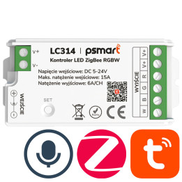 PSMART Kontroler LED RGBW 5-24V 15A Seria PX ZigBee TUYA