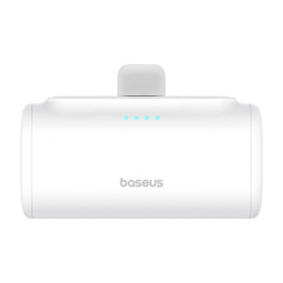 Powerbank Baseus Compact 5000мАч, 20Вт, USB-C (белый)