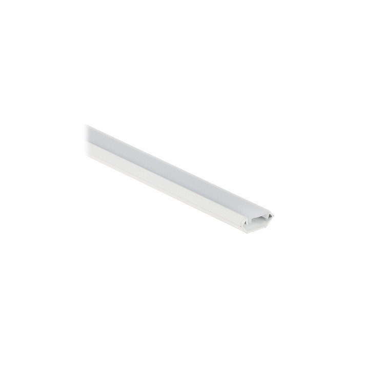 LED lentes profils PR-LED/CW/2M 2m stūra balts alumīnijs