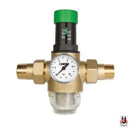 HERZ CIC684 редуктор давления 1/2", PN16, мембранный тип