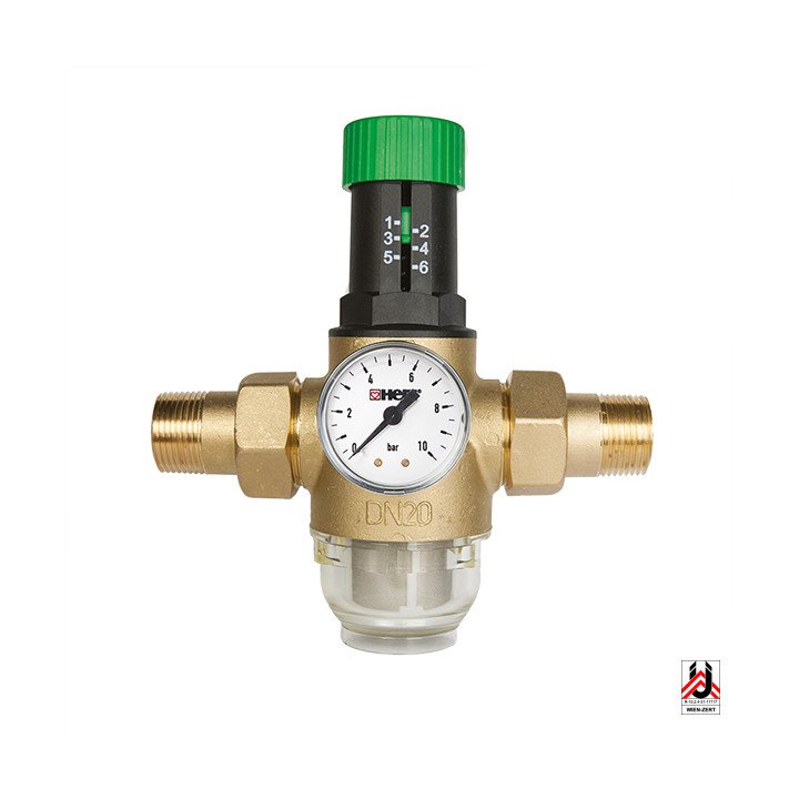HERZ CIC684 редуктор давления 1/2", PN16, мембранный тип