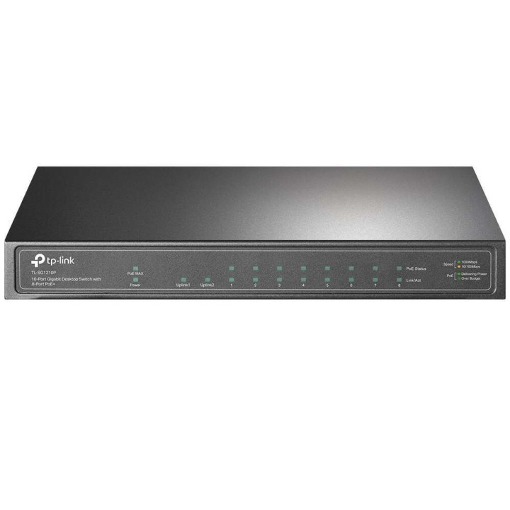TP-Link :: 8p TL-SG1008P (8x10/100/1000Мбит, 4xPoE)