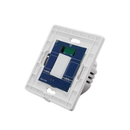 SmartWise T61 UNI Wi-Fi + eWeLink-Remote, vienas grupas viedais sienas slēdzis ar universālu vadu un skārienslēdzi, BEZ PRIEKŠĒJ