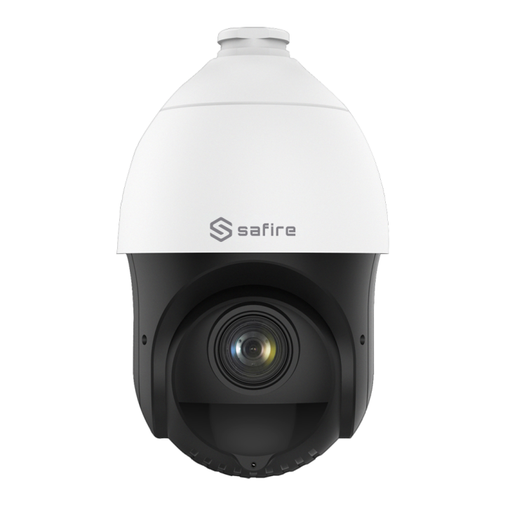 SAFIRE SF-IPSD6015IA-4U-AI 5MP PTZ ātrgaitas kupola kamera ar 15x optisko tālummaiņu, PoE, Wi-Fi, IP66, 256GB microSD