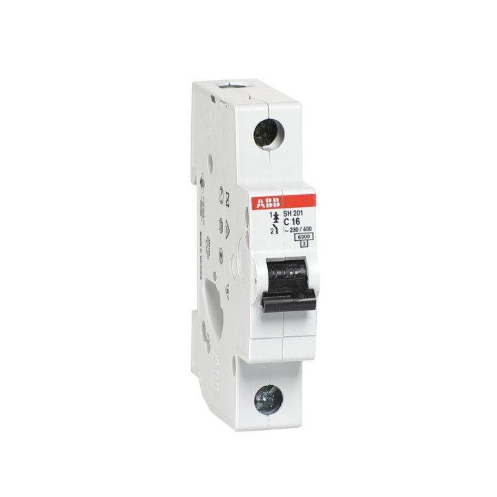Automātslēdzis ABB SH201 1P 6A raksturlielums C 230V