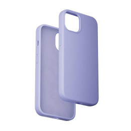 Силиконовый чехол Vention KUFV0-20 для iPhone 15 Plus (фиолетовый)