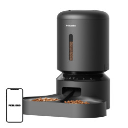Petlibro granātu pārtikas dozators ar dubultu bļodu, wifi, 5L (melns)