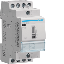 Hager ERC418 viedais releja modulis 16A 2NO+2NC 230V