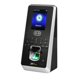 ZKTECO ZK-MULTIBIO800H Biometriskais pirkstu nospiedumu terminālis ar tastatūru, 8000 lietotāji, RS-485