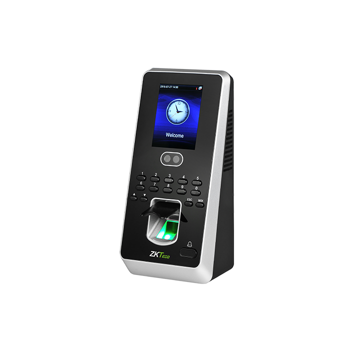 ZKTECO ZK-MULTIBIO800H Биометрический терминал отпечатков пальцев с клавиатурой, 8000 пользователей, RS-485