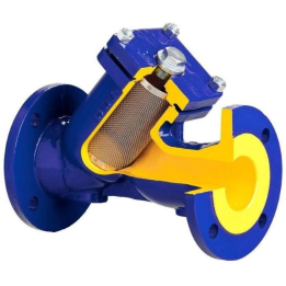 Tīkla filtra figūra 821A, DN80 PN16, acs izmērs 1.25mm,(28 acs/cm2). Korpusa materiāls: pelēks čuguns. Temperatūra max: 300 grād