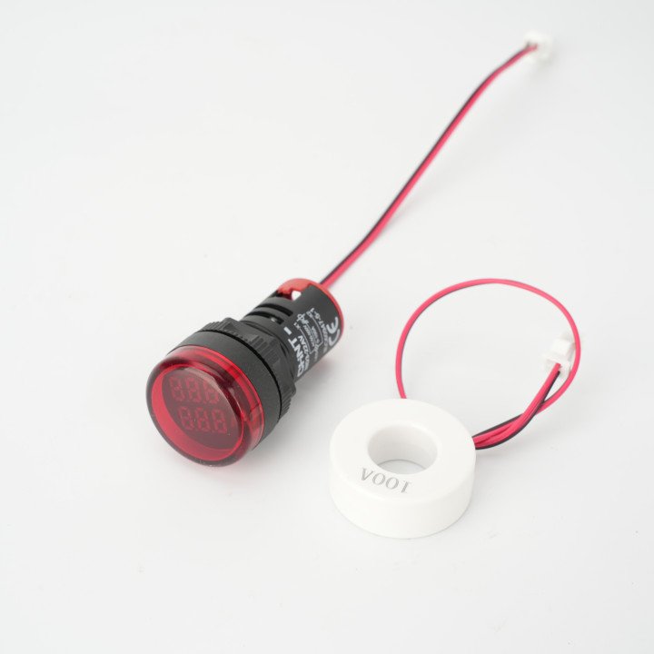 LED индикатор M22 красный Ток Напряжение 50V AC IP53