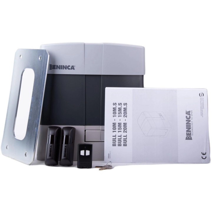Komplekts Beninca KBULL10M.S.PM 230V bīdāmiem vārtiem līdz 1000kg ar fotoelementiem un tālvadības pulti