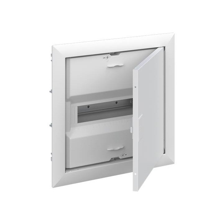 ABB UK612E2 12 moduļu zemapmetuma sadalne plastmasa durvis