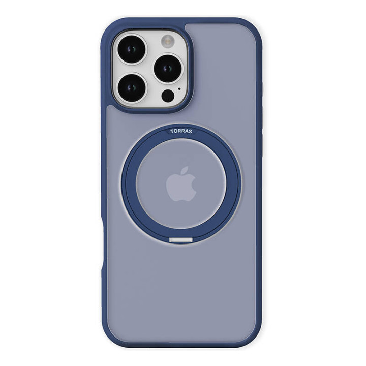Torras Ostand Pro futrālis iPhone 16 ProMax (zils)
