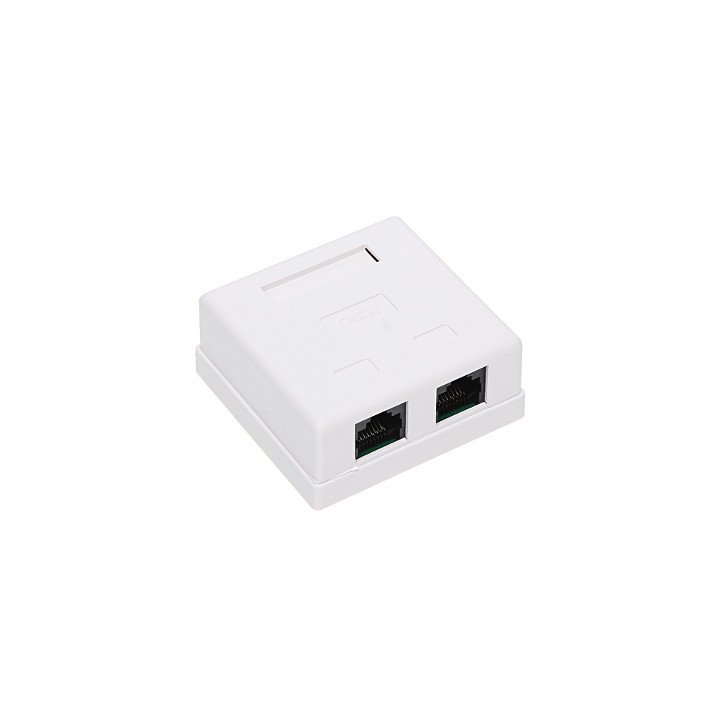 RJ45-2G2 Двойная RJ45 Keystone 2 порта