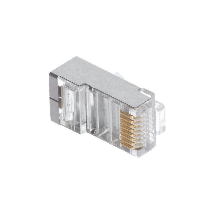 Экранированный RJ45 Keystone Jack Cat.5e STP RJ45/EKRAN*P10