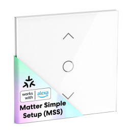 Meross MRS100MA(EU) viedais WiFi akls slēdzis (matērija)
