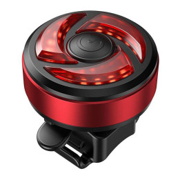 Superfire BTL02 aizmugurējais velosipēda lukturis, USB, 330 mAh, 3 režīmi
