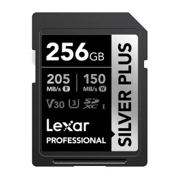 Lexar Professional SILVER PLUS SDXC 256GB atmiņas karte